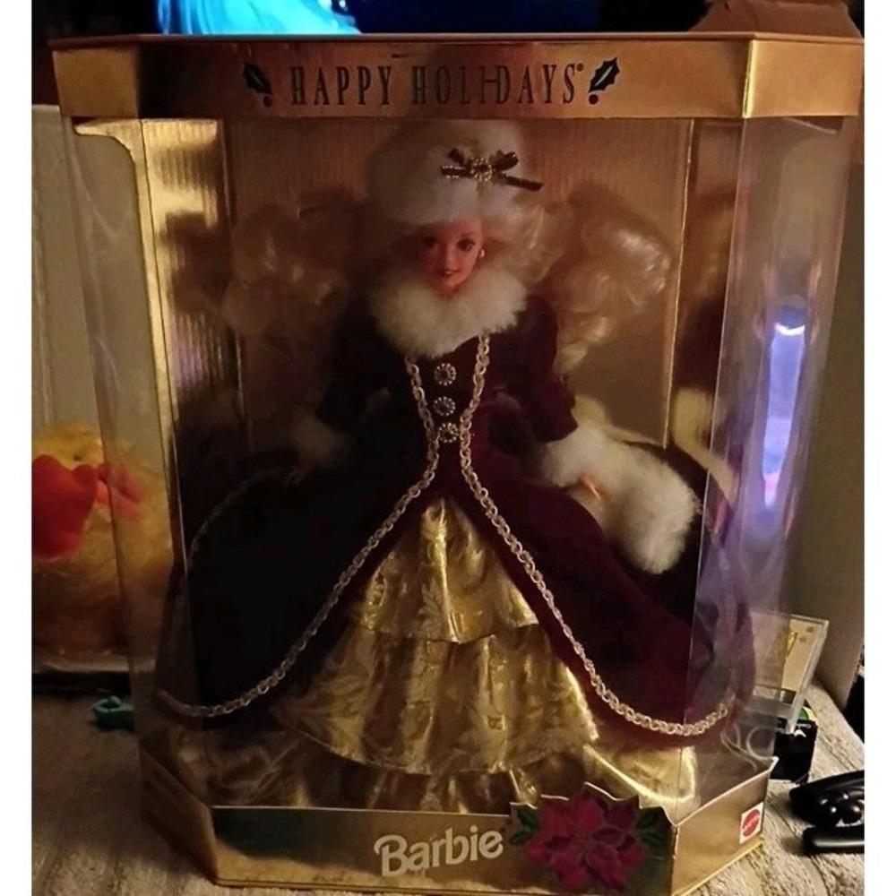 Happy Holidays 1996 Barbie Doll (NRFB) Mint